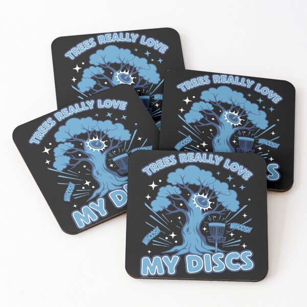 Item preview, Trees Really Love My Discs Funny Disc Golf Frisbee designed and sold by LuminOrb.