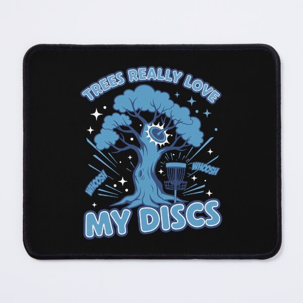 Item preview, Trees Really Love My Discs Funny Disc Golf Frisbee designed and sold by LuminOrb.