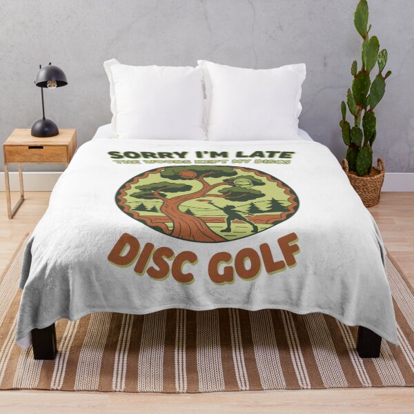 Item preview, Sorry Im Late The Woods Kept My Discs Disc Golf designed and sold by LuminOrb.