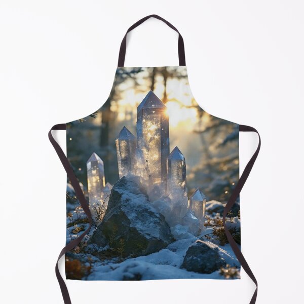 Item preview, Crystal Towers in Winter designed and sold by Marielle Valenzuela.