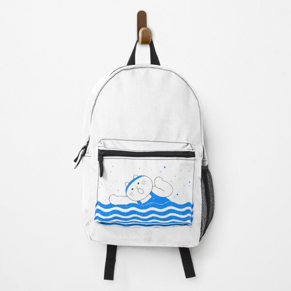 Item preview, Swim More Worry Less : Susu the Swimming Cat designed and sold by afternoon glow.
