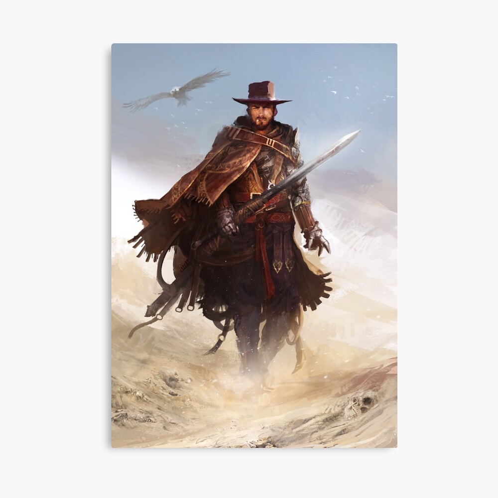 The Knight WIth No Name Canvas Print