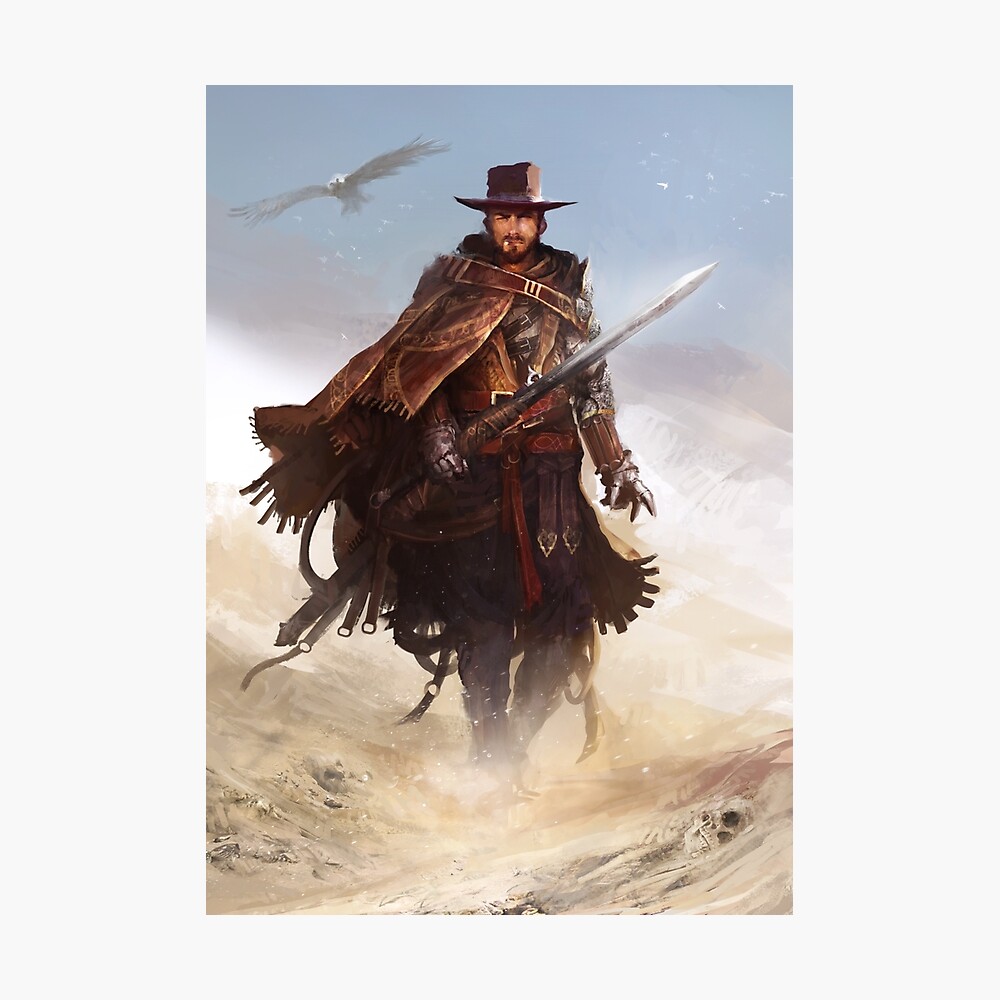 The Knight WIth No Name Lámina fotográfica