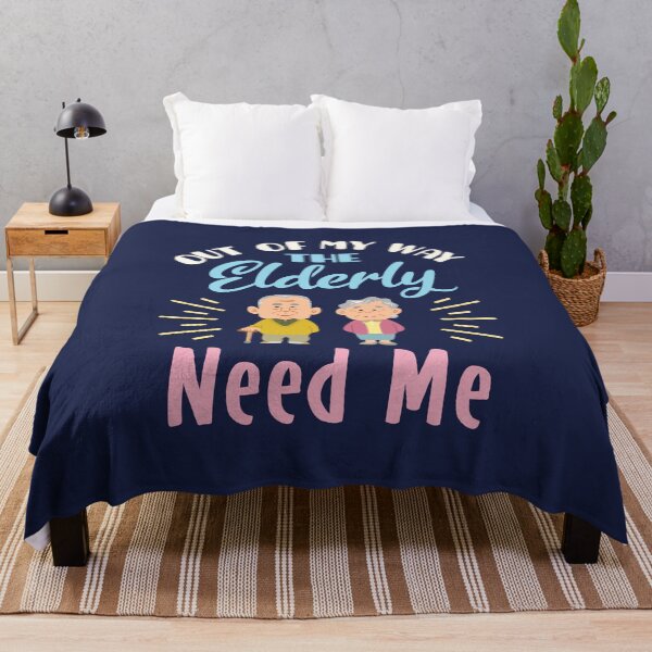 Item preview, Caregiver Out of  My Way the Elderly Need Me designed and sold by jaygo.