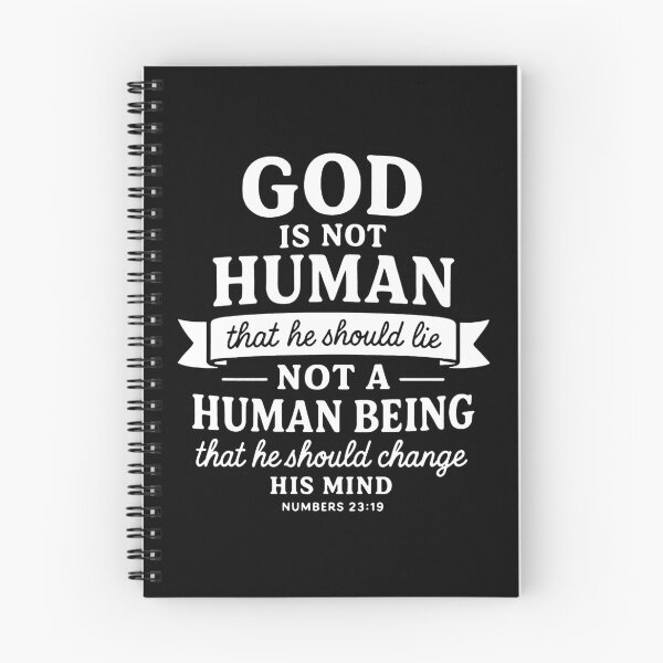 Item preview, Numbers 23:19 God Is Not Human That He Should Lie designed and sold by plushism.