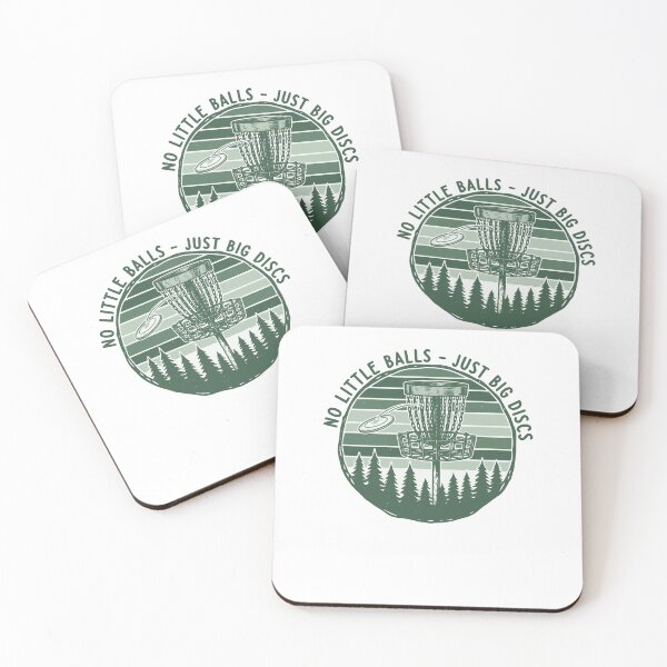 Item preview, No Little Balls Just Big Discs Funny Disc Golf designed and sold by LuminOrb.