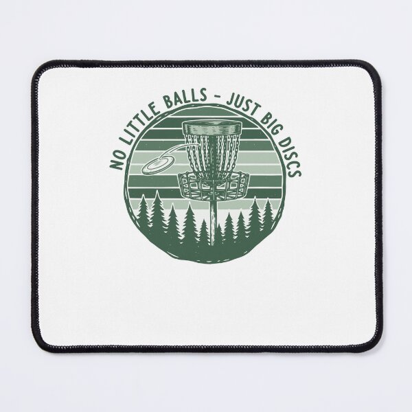 Item preview, No Little Balls Just Big Discs Funny Disc Golf designed and sold by LuminOrb.