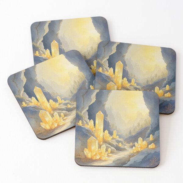 Item preview, Golden Citrine Quartz in the Mountains of Arkansas designed and sold by Marielle Valenzuela.