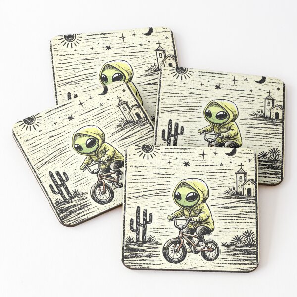 Item preview, Desert Ride Alien designed and sold by EteeArt.