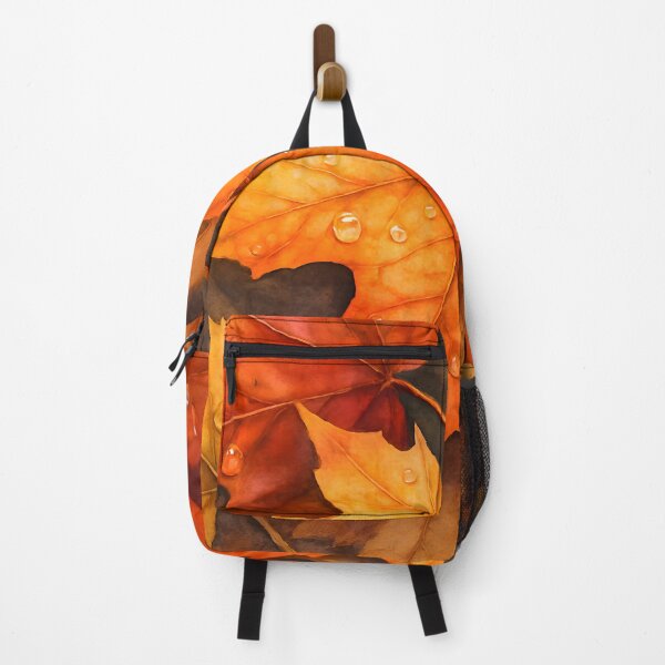 Item preview, Vibrant Autumn Maple Leaves Watercolor designed and sold by PandaTShirtShop.