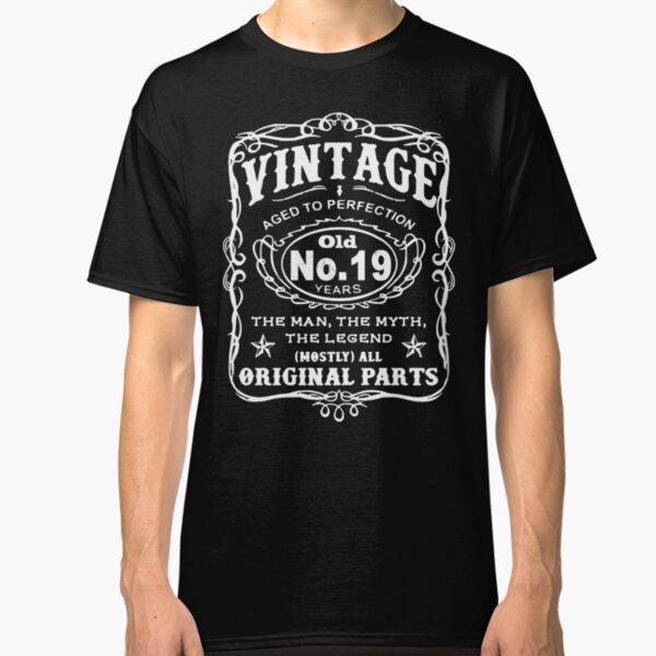 Vintage Aged To Perfection 19 Years Old Classic T-Shirt