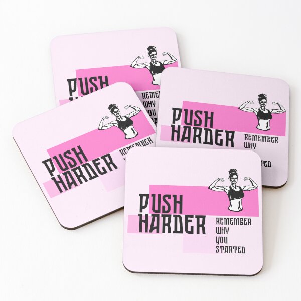 Item preview, Push Harder Remember Why You Started designed and sold by FitMyLifestyle.