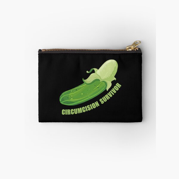 Item preview, Circumcision Survivor cucumber Pun – Dark Humor  designed and sold by SidTastic .