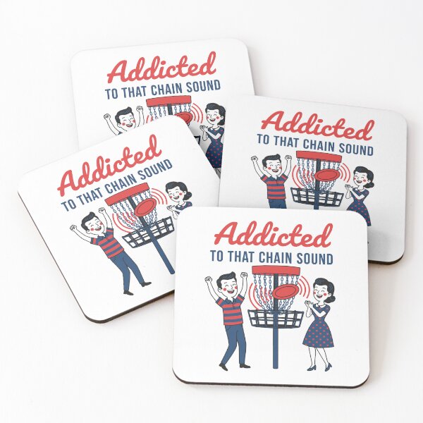 Item preview, Addicted To That Chain Sound Disc Golf Flying Disc designed and sold by LuminOrb.