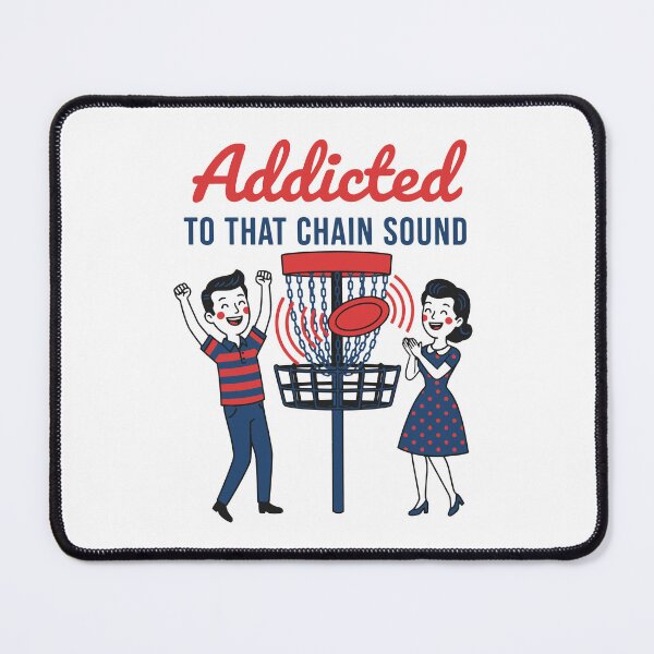 Item preview, Addicted To That Chain Sound Disc Golf Flying Disc designed and sold by LuminOrb.