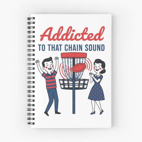 Item preview, Addicted To That Chain Sound Disc Golf Flying Disc designed and sold by LuminOrb.