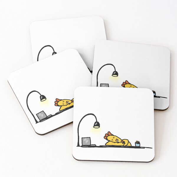 Item preview, Tired Work Chicken designed and sold by ajw-art.