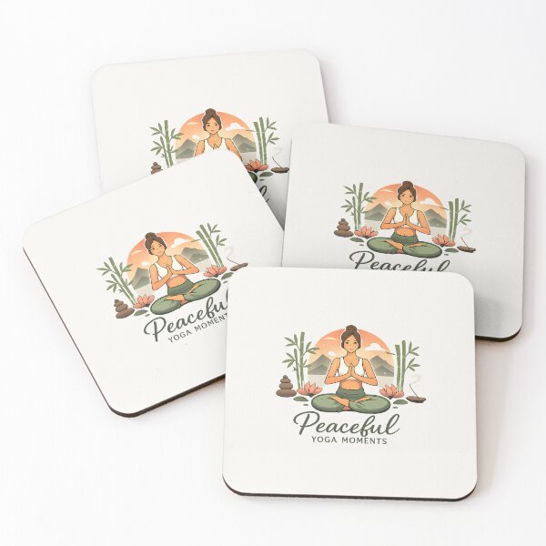 Item preview, Peaceful Yoga Moments designed and sold by musthavewords.