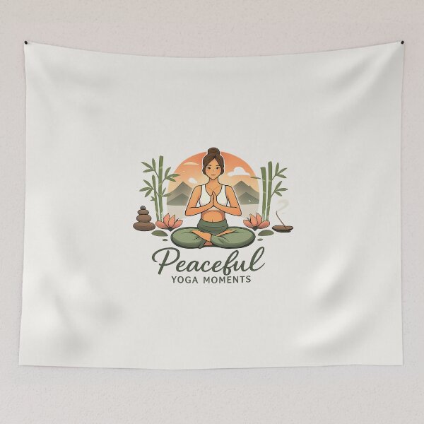 Item preview, Peaceful Yoga Moments designed and sold by musthavewords.