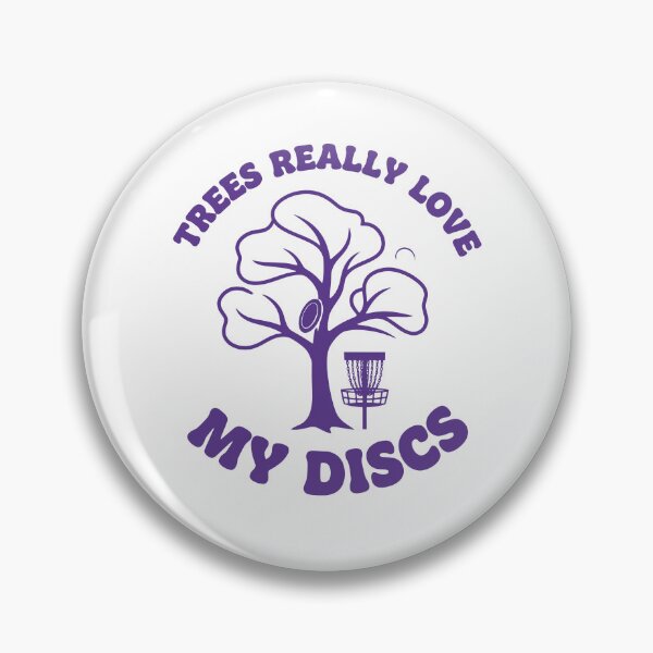 Item preview, Trees Really Love My Discs Funny Disc Golf designed and sold by LuminOrb.