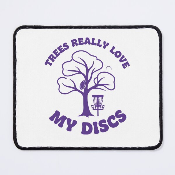 Item preview, Trees Really Love My Discs Funny Disc Golf designed and sold by LuminOrb.