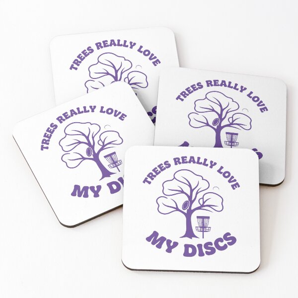 Item preview, Trees Really Love My Discs Funny Disc Golf designed and sold by LuminOrb.