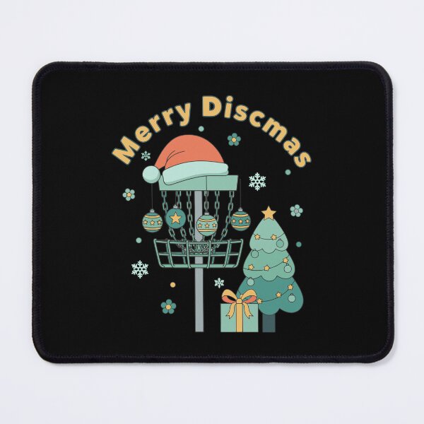 Item preview, Merry Discmas Funny Disc Golf Basket Christmas designed and sold by LuminOrb.