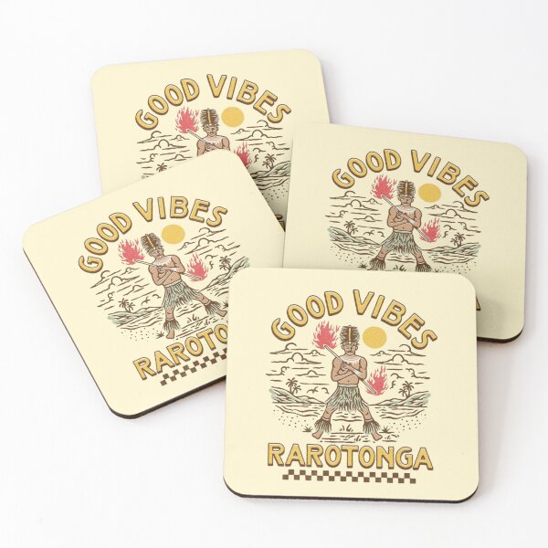 Item preview, Good Vibes Rarotonga designed and sold by Oniyasha.