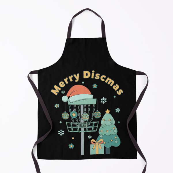 Item preview, Merry Discmas Funny Disc Golf Basket Christmas designed and sold by LuminOrb.