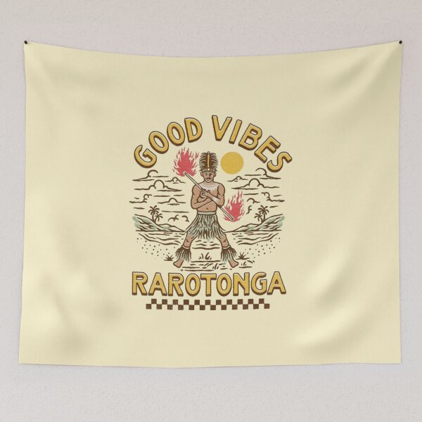 Item preview, Good Vibes Rarotonga designed and sold by Oniyasha.