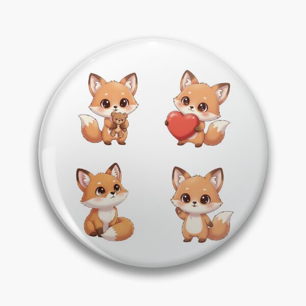 Item preview, Baby Fox - Cute Animal Set designed and sold by ArttiemStudio.