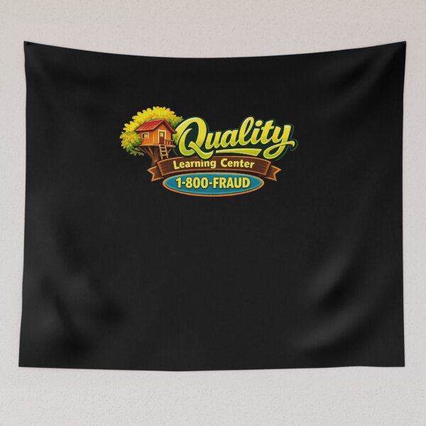 Item preview, Quality Learning Center 1-800-FRAUD Funny Scam Humor designed and sold by SofenArt.