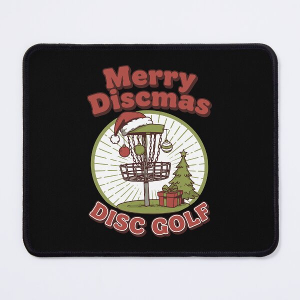 Item preview, Merry Discmas Disc Golf Funny Flying Disc Basket designed and sold by LuminOrb.