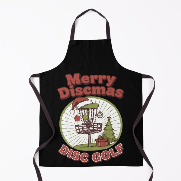 Item preview, Merry Discmas Disc Golf Funny Flying Disc Basket designed and sold by LuminOrb.
