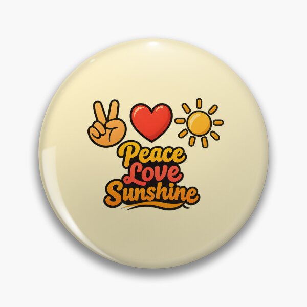 Item preview, Peace Love Sunshine designed and sold by musthavewords.
