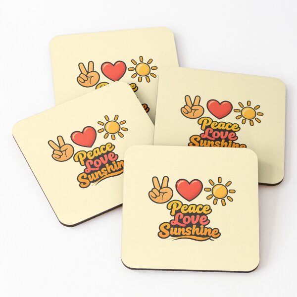 Item preview, Peace Love Sunshine designed and sold by musthavewords.