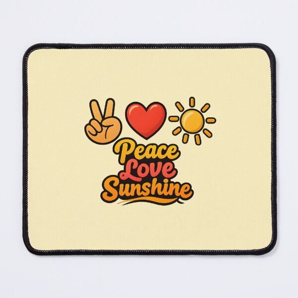 Item preview, Peace Love Sunshine designed and sold by musthavewords.