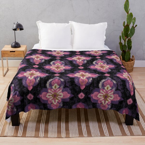 Item preview, Moody Noir Floral Grunge Pattern designed and sold by bubblegoth.