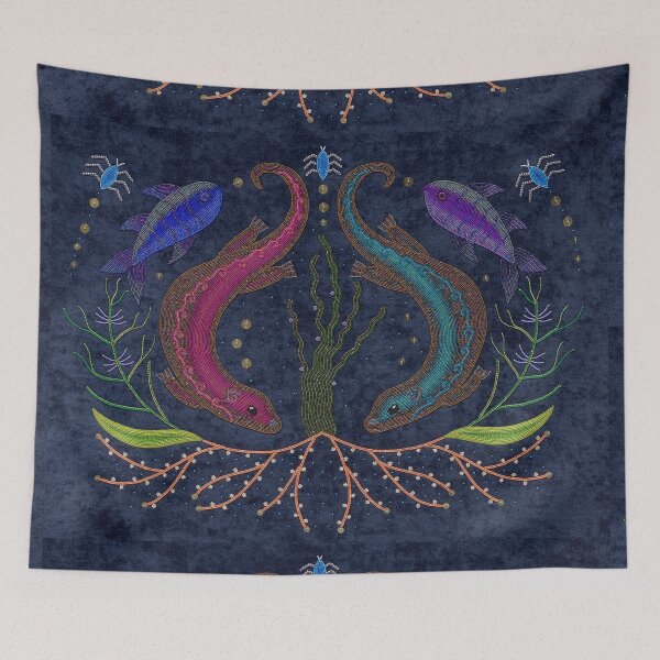 Item preview, The companions, beadwork image  designed and sold by JLeighGokey.