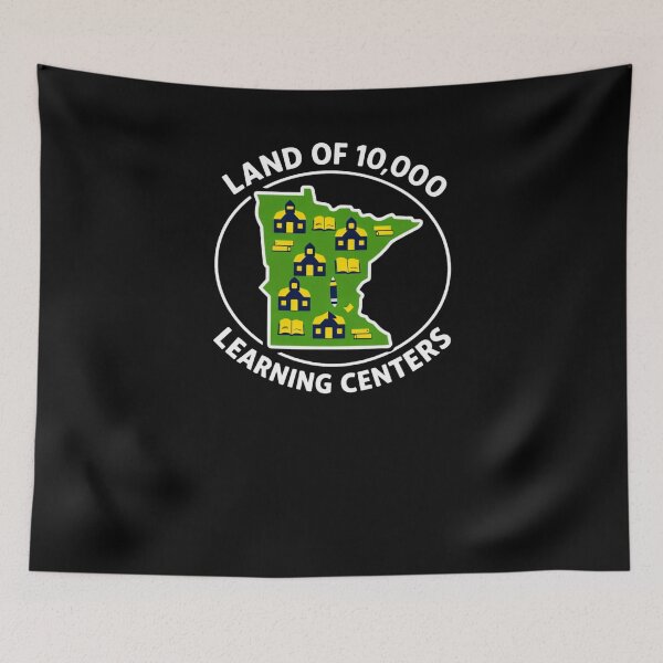 Item preview, Land Of 10,000 Learning Centers Minnesota Education designed and sold by SofenArt.