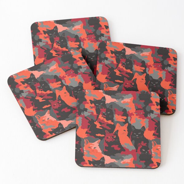 Item preview, Cute Army Cat Camo Print  - Sympathy Gifts designed and sold by RoyalStarsPatts.