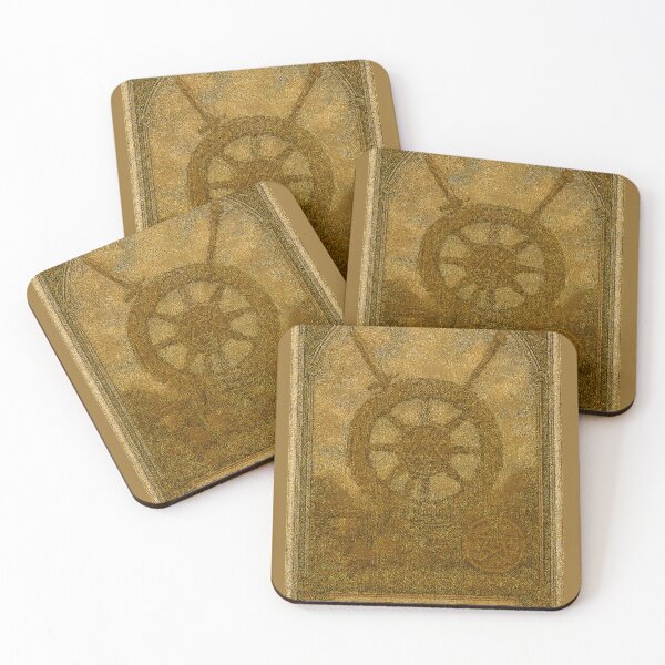 Item preview,  Wheel of Fortune Tarot Card Vintage Art designed and sold by freackly.