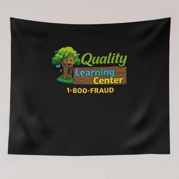 Item preview, Quality Learning Center 1-800-FRAUD Funny Education Joke designed and sold by SofenArt.