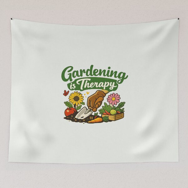 Item preview, Gardening is Therapy designed and sold by musthavewords.