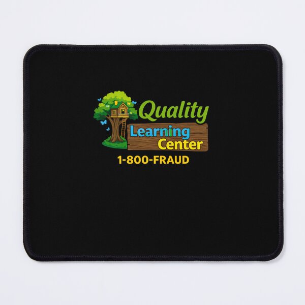 Item preview, Quality Learning Center 1-800-FRAUD Funny School Humor designed and sold by SofenArt.