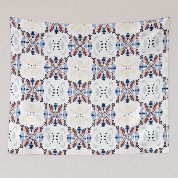 Item preview, Retro Scandinavian Abstract Floral designed and sold by BiancaPrintShop.