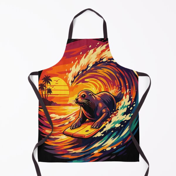 Item preview, Body Boarding Sea Lion at Sunset designed and sold by alw951.