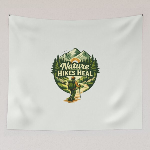 Item preview, Nature Hikes Heal designed and sold by musthavewords.