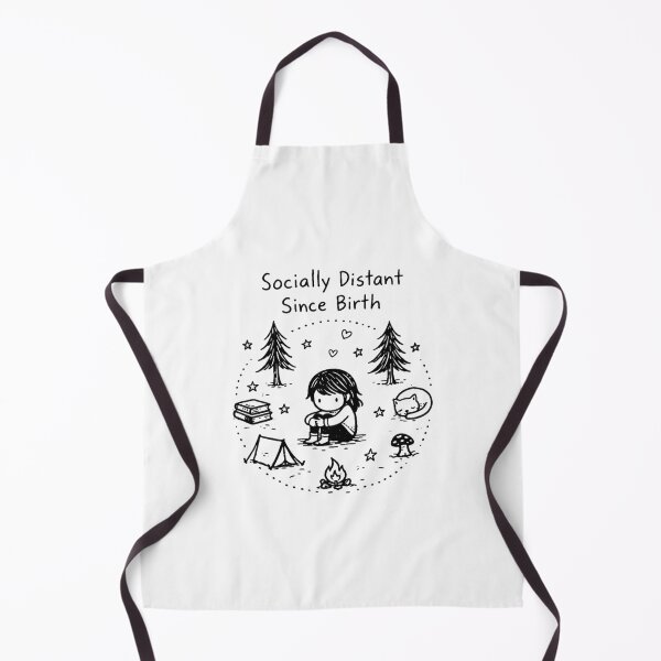 Item preview, Socially Distant Since Birth designed and sold by Planetporridge.