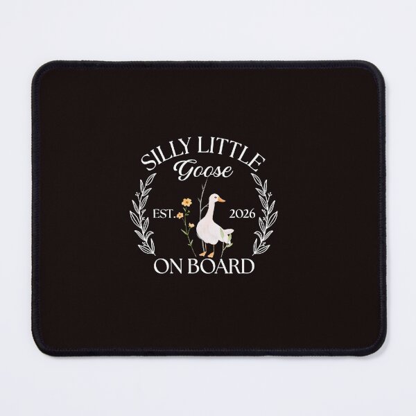 Item preview, Silly Little Goose On Board Whimsical Quote designed and sold by ImeldaSparks.